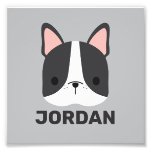 Foto Bulldog francés lindo con nombre personalizado Fot