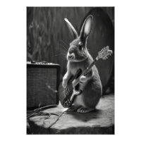 Bunny tocando una guitarra