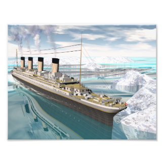 Foto Buque Titanic - Renderización 3D