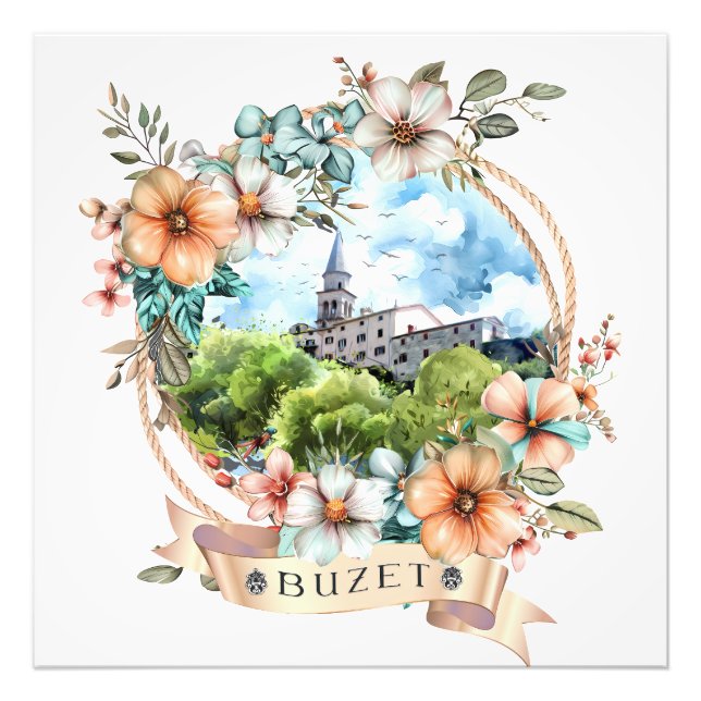 Foto Buzet Croacia (Frente)