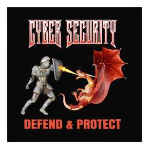 Foto Caballero de Ciberseguridad Defensa de Dragón