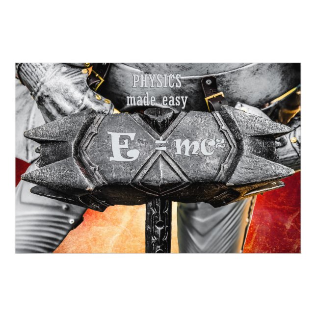 Foto Caballero medieval - La física se hace fácil (Frente)