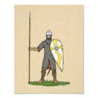 Caballero normando medieval circa 1066