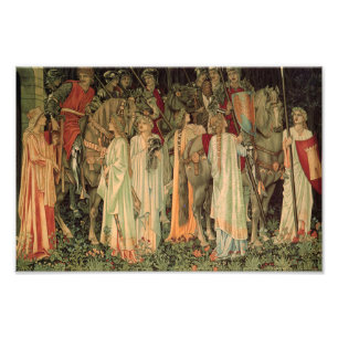 Foto Caballeros medievales de la Mesa Redonda