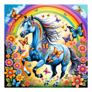 Foto Caballo de flores