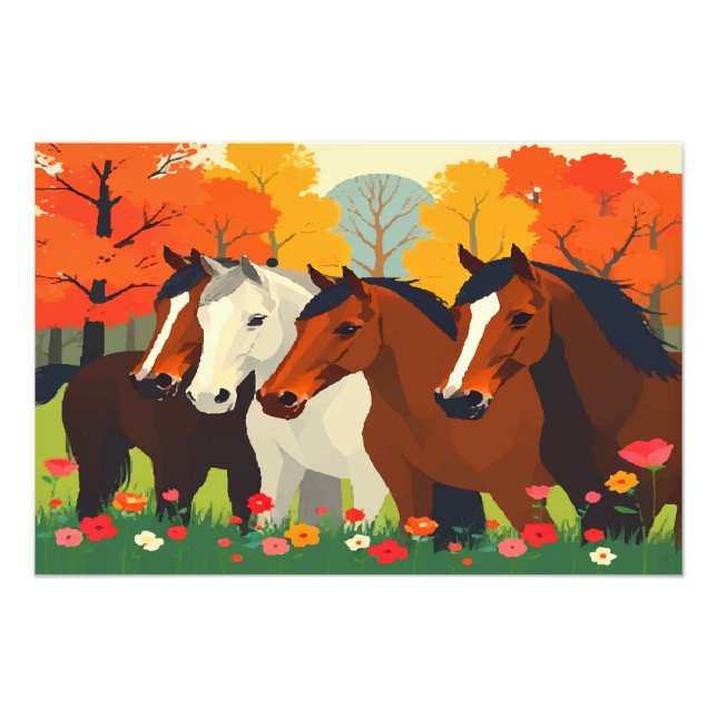 FOTO CABALLOS-FAMILIA. (Frente)
