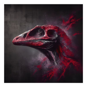 Foto Cabeza de dinosaurio extinta