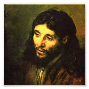 Foto Cabeza de Jesús de Rembrandt