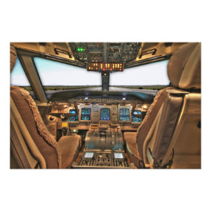Foto Cabina de avión