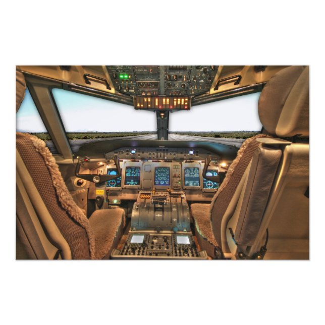 Foto Cabina de avión  (Frente)