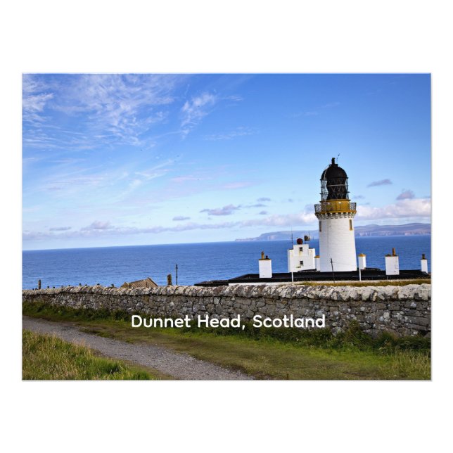 Foto Cabo Dunnet, Escocia, (Frente)
