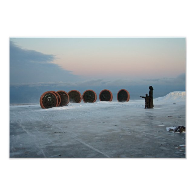 Foto Cabo Norte, Noruega (Frente)