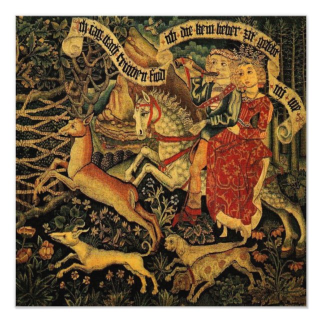 Foto Cacería de amor al renacimiento medieval alemán vi (Frente)