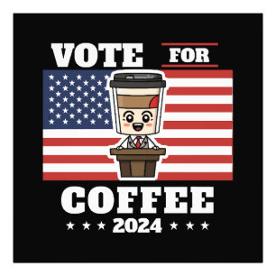 Foto Café para presidente, vota por café