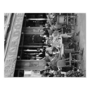 Foto Café París blanco y negro