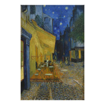 Cafe Terrace de noche por Vincent van Gogh