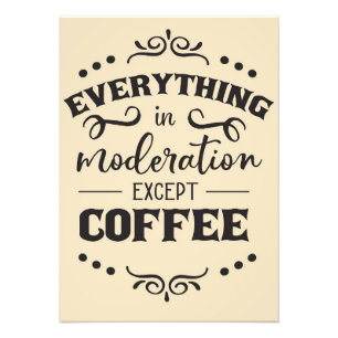 Foto Café Todo En Moderación Excepto Café