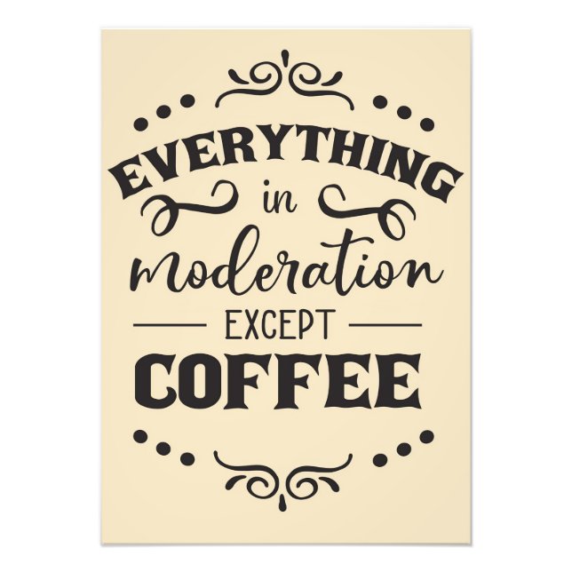Foto Café Todo En Moderación Excepto Café (Frente)