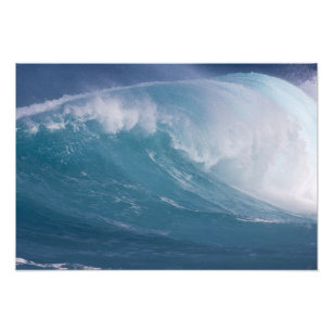 Foto Caída de la ola azul, Maui, Hawaii, Estados Unidos