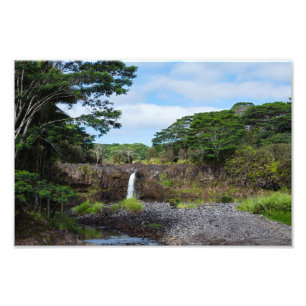 Foto caídas de wai'ale en el parque estatal del río wai
