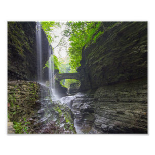 Foto Caídas y cascada, cañada de Watkins, Nueva York