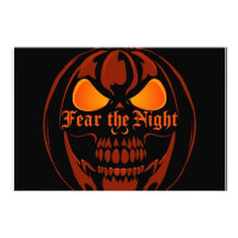 Calabaza de Halloween, calabaza de miedo, miedo po
