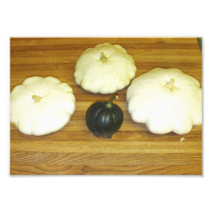Foto Calabaza de la cacerola de Patty y calabaza de