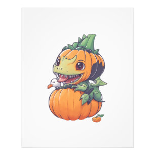 Foto calabaza loca tratando de comer espeluznante 