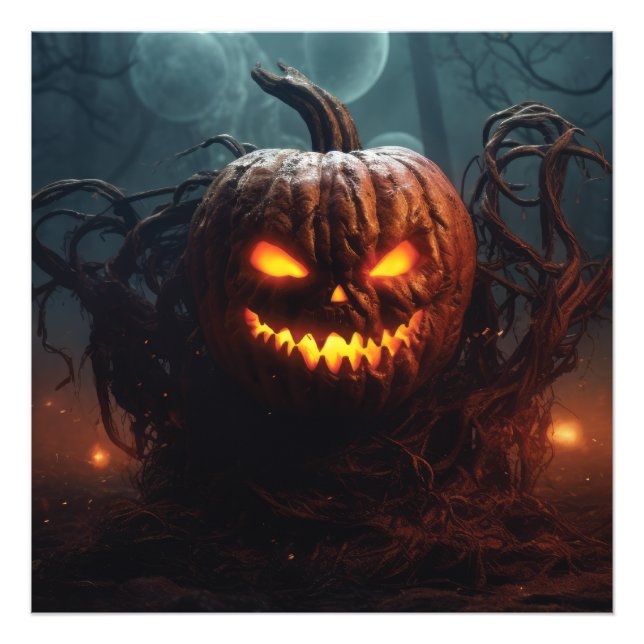Foto Calabaza malvada (Frente)