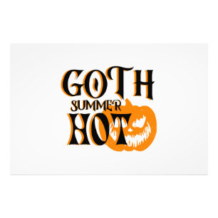Foto Calabaza Sonriente de Terror del Verano Gótico Cal