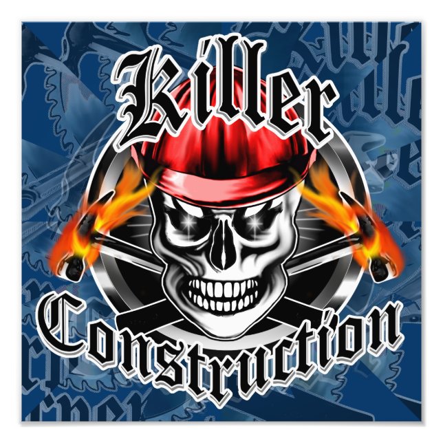 Foto Calavera de Construcción con Duro: Construcción As (Frente)