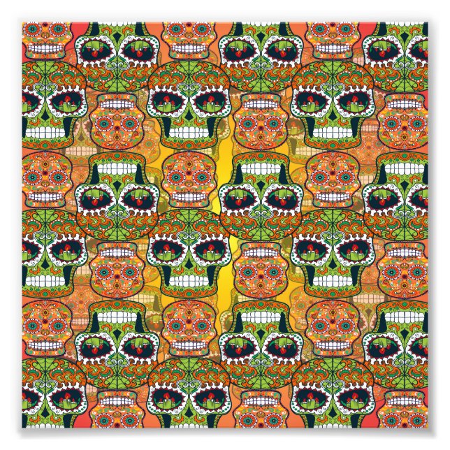 Foto Calaveras de azúcar (Frente)