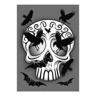 Foto Calaveras decorativas de Halloween