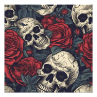 Calaveras y rosas