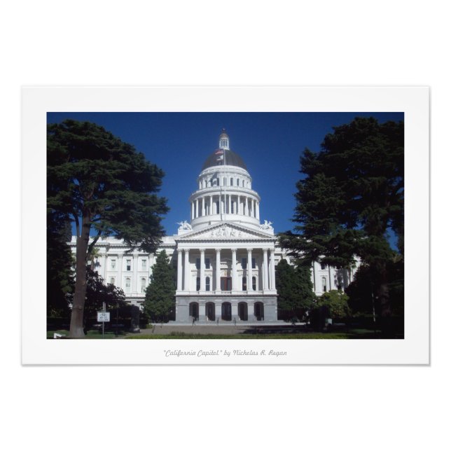 Foto "California Capitol", Sacramento (Frente)