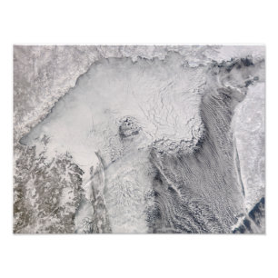 Foto Calles del hielo y de la nube en el mar de Ojotsk