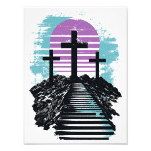 Foto Calvario Gólgota está terminado Cristiano moderno