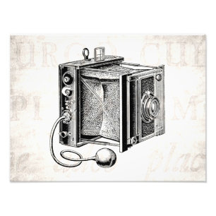 Foto Cámara del vintage - negro antiguo de la