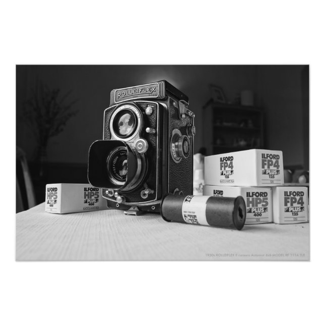 Foto Cámara ROLLEIFLEX II Automat 6x6 MODELO RF 11 (Frente)