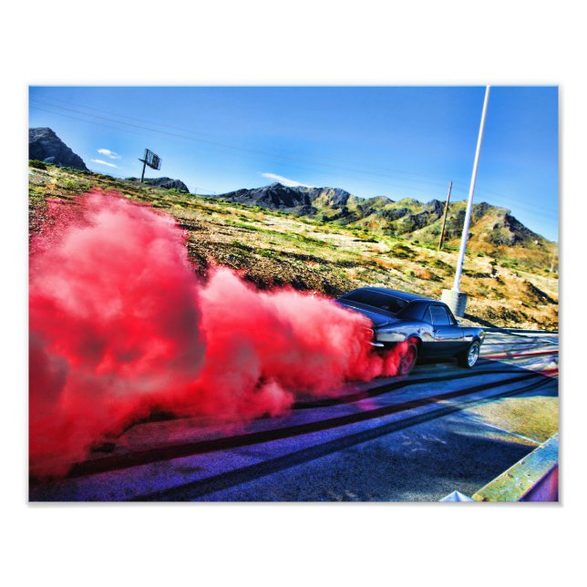Foto Camaro Burnout (Frente)