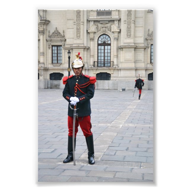 Foto Cambio De Guardia, Lima, Perú (Frente)