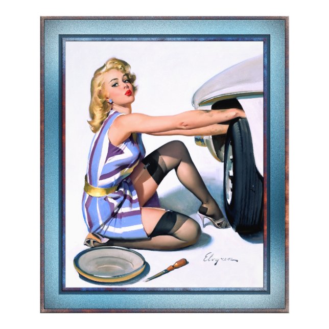 Foto Cambio rápido por Gil Elvgren (Frente)
