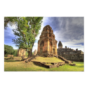 Foto Camboya, Angkor Wat. Vista del Templo Bakong.