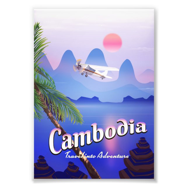 Foto Camboya: 'Viaja a la aventura' (Frente)