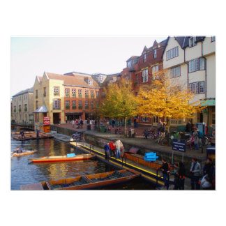 Foto Cambridge. Vista desde el puente de Magdalene. Fot