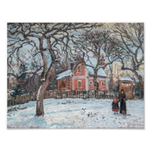 Foto Camille Pissarro - Castaños en Louveciennes