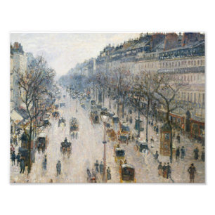 Foto Camille Pissarro - El Boulevard Montmartre