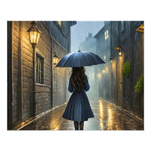 Foto Caminando bajo la lluvia