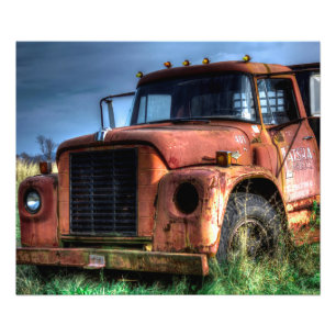 Foto Camión de recolección de antigüedades de Red Inter