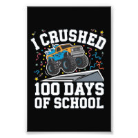 Camión Monstruo 100 Días de Escuela 100º Día de Es